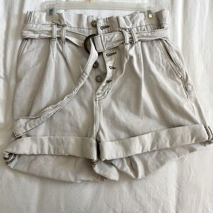 FREE PEOPLE paper bag shorts